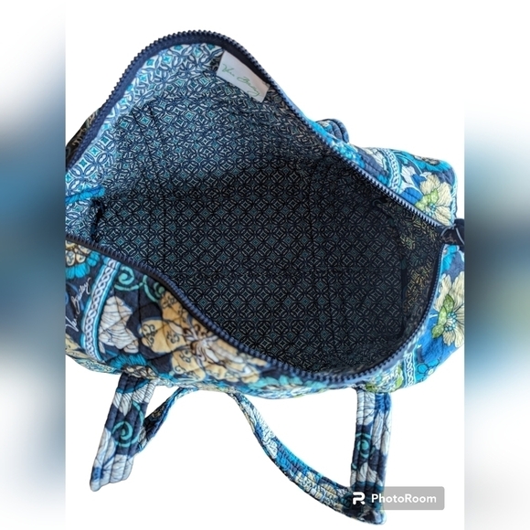 Vera Bradley blue floral quilted duffel bag - Picture 5 of 5